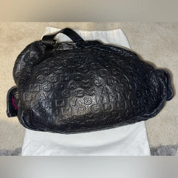 MARC JACOBS Pebbled Leather Hobo Bag - Black - Picture 7 of 11